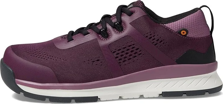 Bogs Sandstone Knit Low TR Composite Safety Toe Women's Shoes Plum : 8 B - Medium, Textile - Image 6