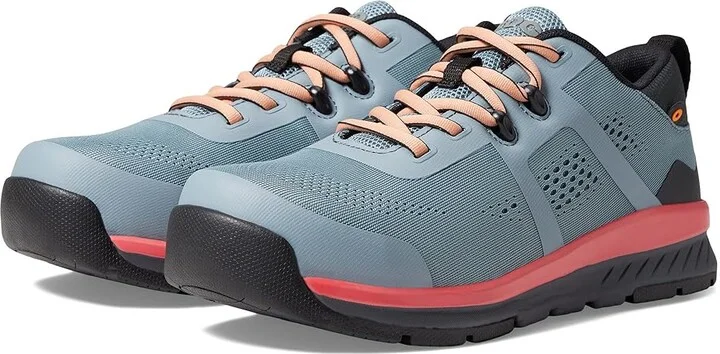 Bogs Sandstone Knit Low TR Composite Safety Toe Women's Shoes Stone Blue : 6.5 B - Medium, Textile