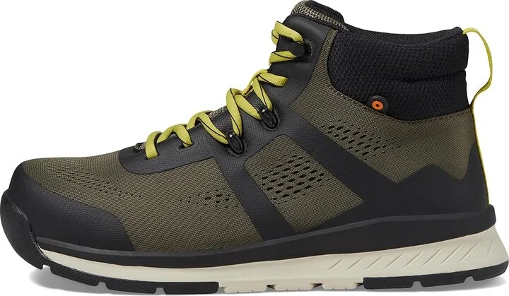 Bogs Sandstone Knit Mid TR Composite Safety Toe Women's Shoes Dark Green : 7 B - Medium, Textile - Image 5