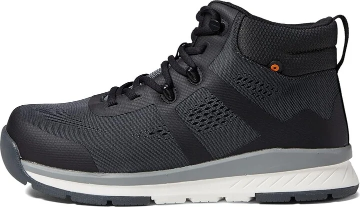 Bogs Sandstone Knit Mid TR Composite Safety Toe Women's Shoes Gray : 8.5 B - Medium, Textile - Image 5