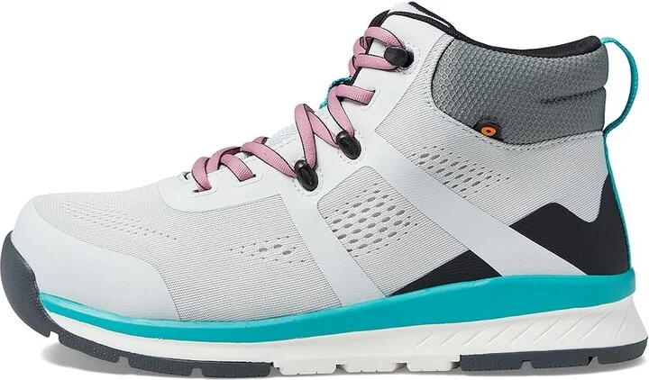 Bogs Sandstone Knit Mid TR Composite Safety Toe Women's Shoes Light Gray : 11 B - Medium, Textile - Image 5
