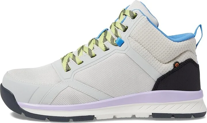 Bogs Sandstone Mid Composite Safety Toe Women's Shoes Light Gray : 9 B - Medium, Textile - Image 5