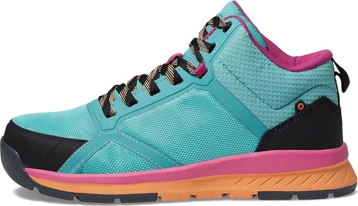 Bogs Sandstone Mid Composite Safety Toe Women's Shoes Turquoise : 10 B - Medium, Textile - Image 5