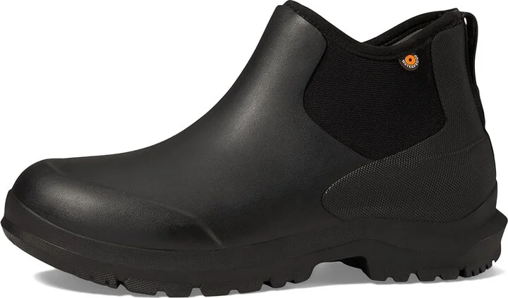 Bogs Sauvie Chelsea II Men's Boots Black : 7 D - Medium, Rubber/Synthetic - Image 5
