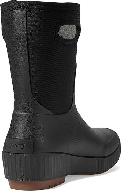 Bogs Seattle II Mid Women's Rain Boots Black : 7 M, Rubber - Image 4