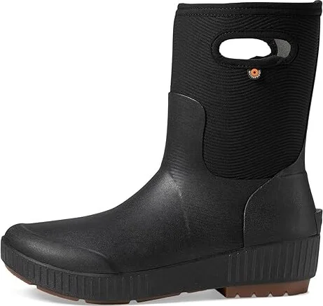 Bogs Seattle II Mid Women's Rain Boots Black : 7 M, Rubber - Image 6