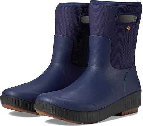 Bogs Seattle II Mid Women's Rain Boots Indigo : 6 M, Rubber
