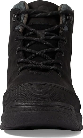 Bogs Shale Leather Lace-Up CT WP Women's Shoes Black : 9.5 B - Medium, Textile/Leather - Image 2