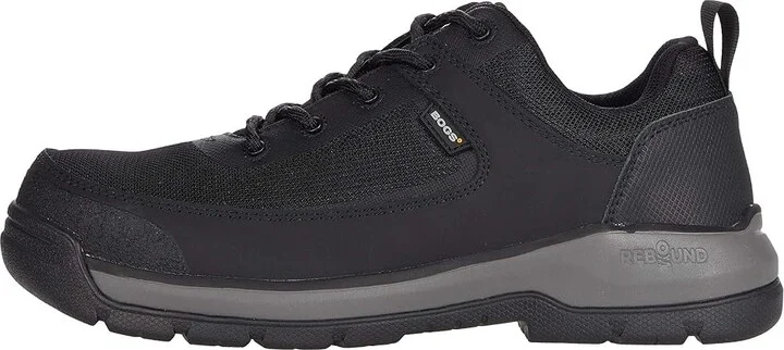 Bogs Shale Low CT ESD Men's Shoes Black : 14 D - Medium, Textile/Leather - Image 6