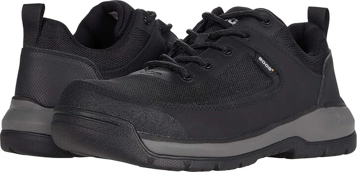 Bogs Shale Low CT ESD Men's Shoes Black : 14 D - Medium, Textile/Leather