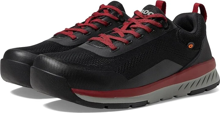 Bogs Slate Knit Low CT Men's Shoes Black : 8 M, Textile