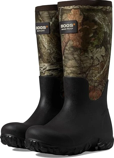 Bogs Snake Boot Men's Boots Mossy Oak : 7 D - Medium, Rubber/Textile