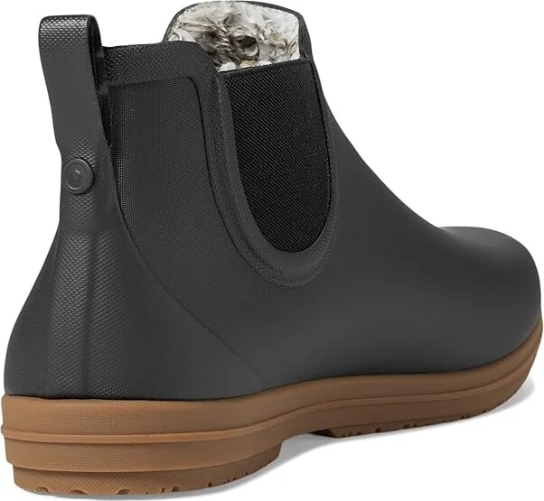 Bogs Sweetpea II Chelsea Plush Women's Rain Boots Black : 6 M, Rubber - Image 4