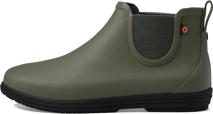 Bogs Sweetpea II Chelsea Women's Boots Dark Green : 6 B - Medium, Rubber - Image 5