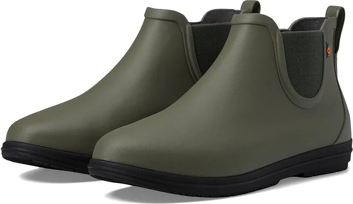 Bogs Sweetpea II Chelsea Women's Boots Dark Green : 6 B - Medium, Rubber