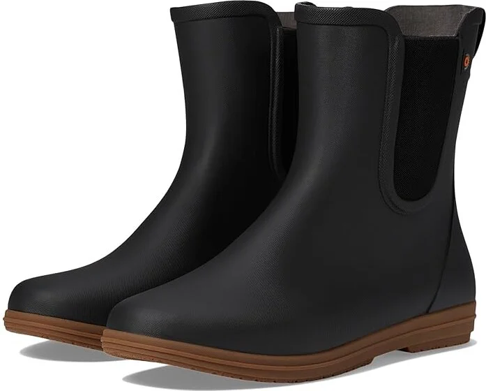 Bogs Sweetpea II Mid Women's Boots Black : 6 B - Medium, Rubber