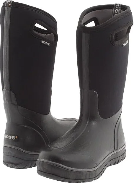 Bogs Ultra High Women's Boots Black : 6 B - Medium, Rubber