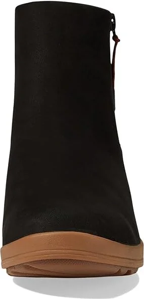 Bogs Vista Rugged Zip Women's Shoes Black : 6 B - Medium, Leather/Textile - Image 2