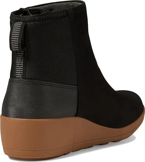 Bogs Vista Rugged Zip Women's Shoes Black : 6 B - Medium, Leather/Textile - Image 4