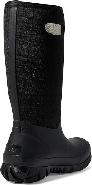 Bogs Whiteout Cracks Women's Boots Black 1 : 12 B - Medium, Leather - Image 4