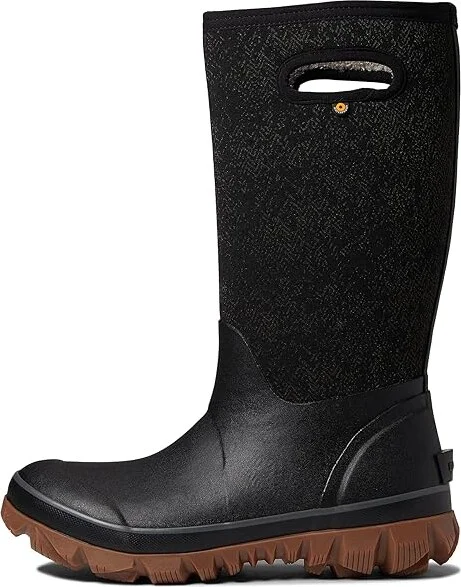 Bogs Whiteout Faded Women's Boots Black : 6 B - Medium, Textile - Image 5