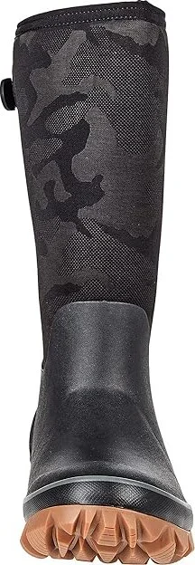 Bogs Whiteout Tonal Camo Adjustable Calf Women's Shoes Black : 6 B - Medium, Synthetic/Textile - Image 5