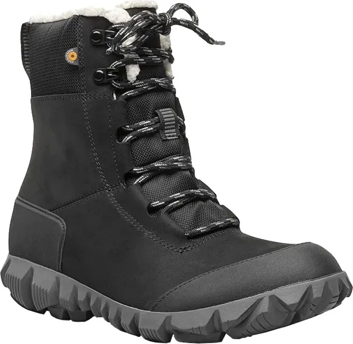 Bogs Womens Arcata Urban Leather Tall Boot Snow