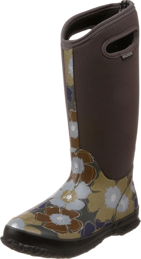 Bogs Women's Classic High Bloom Waterproof Boot