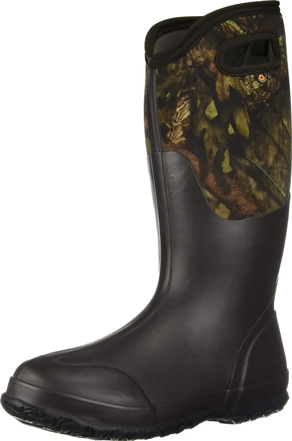BOGS womens Classic Tall Camouflage Waterproof Insulated Rubber Neoprene Snow Rain Boot