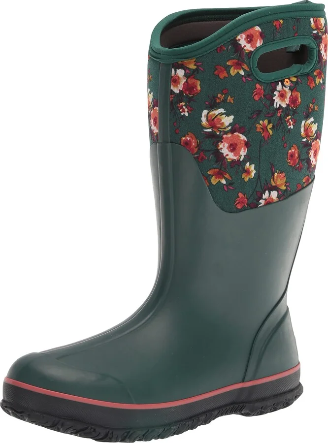 Bogs Women's Classic Tall Wide Calf Rain Boot
