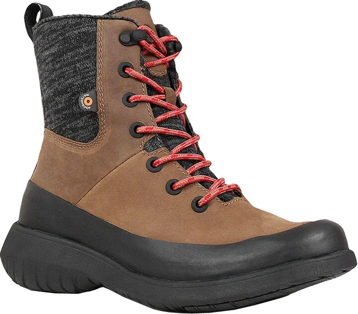 Bogs Women's Freedom Lace Waterproof Insulated Winter Snow Boot