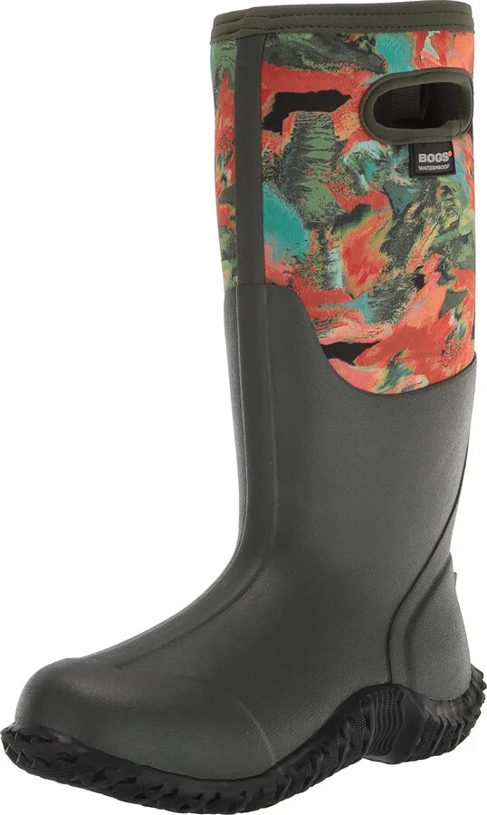 Wild Brush Print - Dark Green