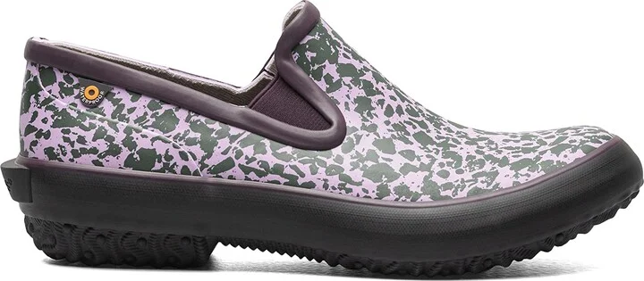 BOGS Women's Patch Slip-on-Spotty Rain Shoe