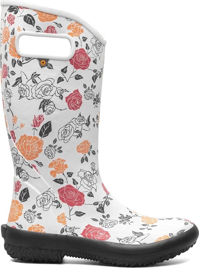 BOGS Women's Rainboot-Vintage Rose Rain Shoe