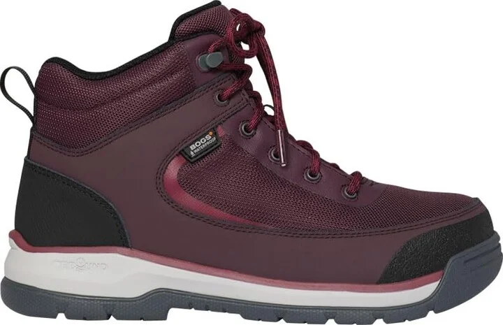 Bogs Womens Shale Mid CT WP Compoiste Toe Waterproof Boot Industrial