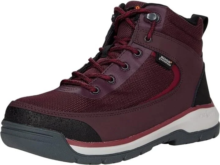 Bogs Womens Shale Mid CT WP Composite Toe Waterproof Boot Industrial