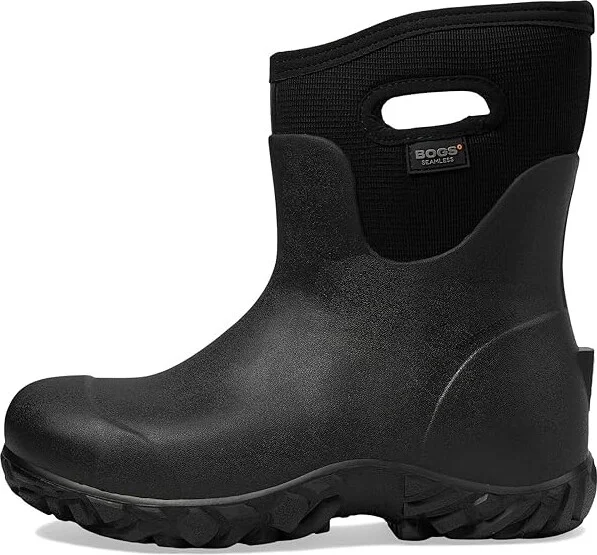Bogs Workman Mid Soft Toe Cowboy Boots Black : 13 D - Medium, Rubber - Image 5