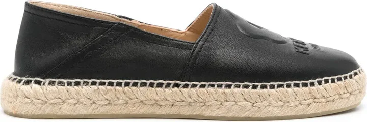 'Boke Flower 2.0' leather espadrilles