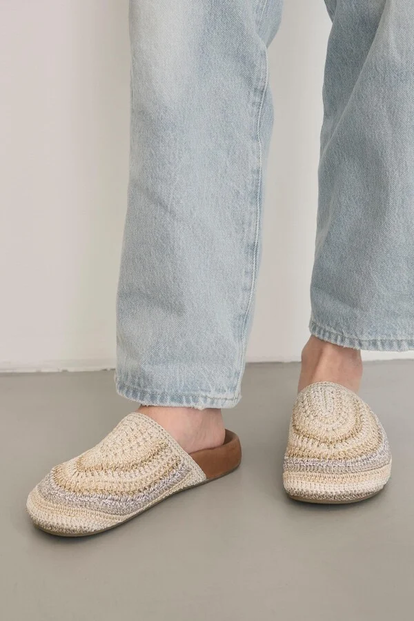 Bolinas Crochet Clog Shoe - Image 2