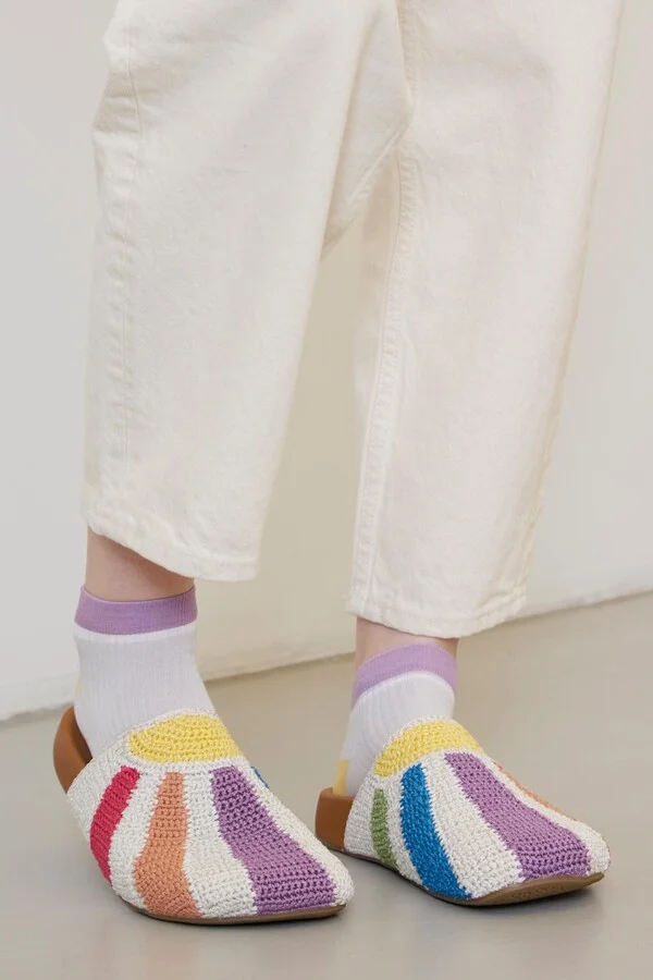 Bolinas Crochet Clog Shoe - Image 7