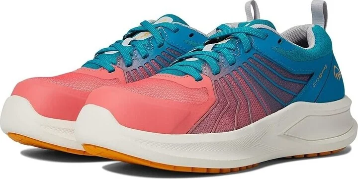 Bolt Durashocks Sneaker Women's 5.5 Coral Safety Toe Work Shoes ZPO281 (Pink,5.5 (Women's))