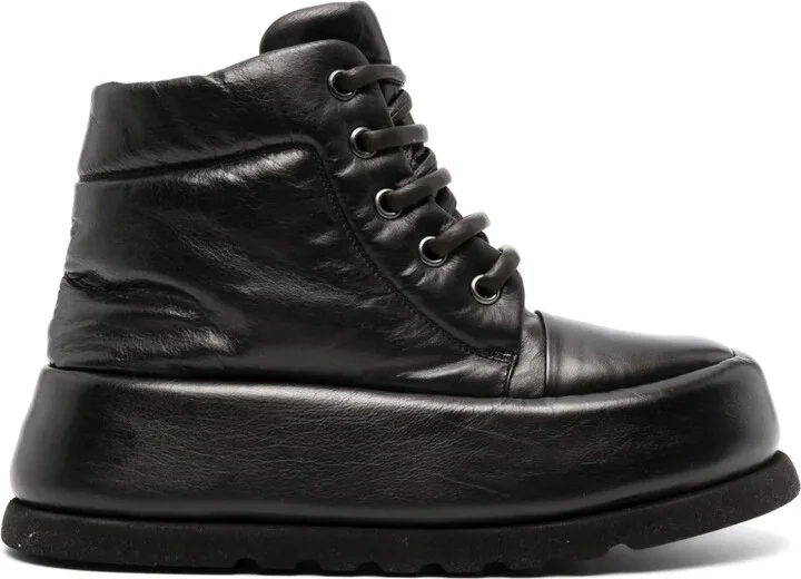 Bombo leather boots