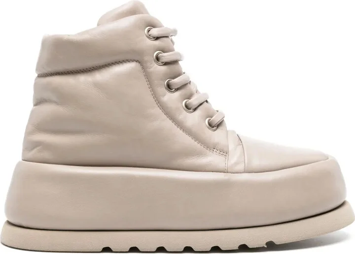 Bombo leather boots