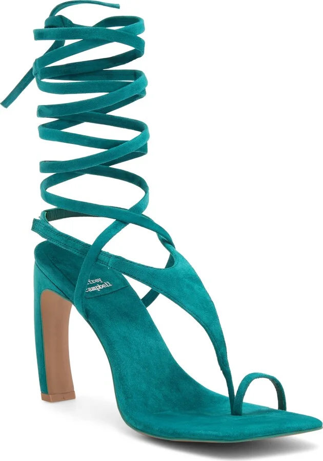 Turquoise Suede