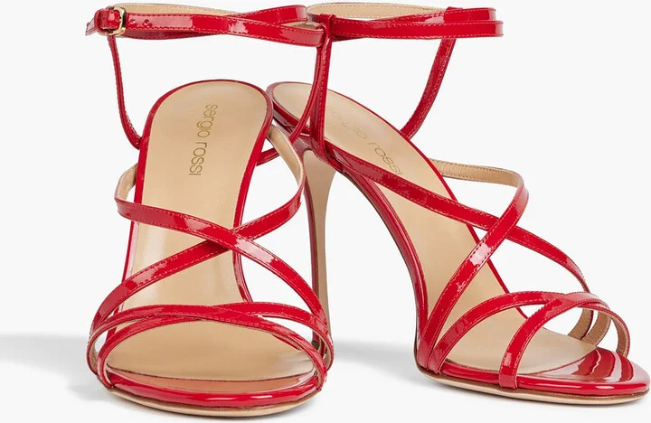 Bon Ton 105 patent-leather sandals - Image 2
