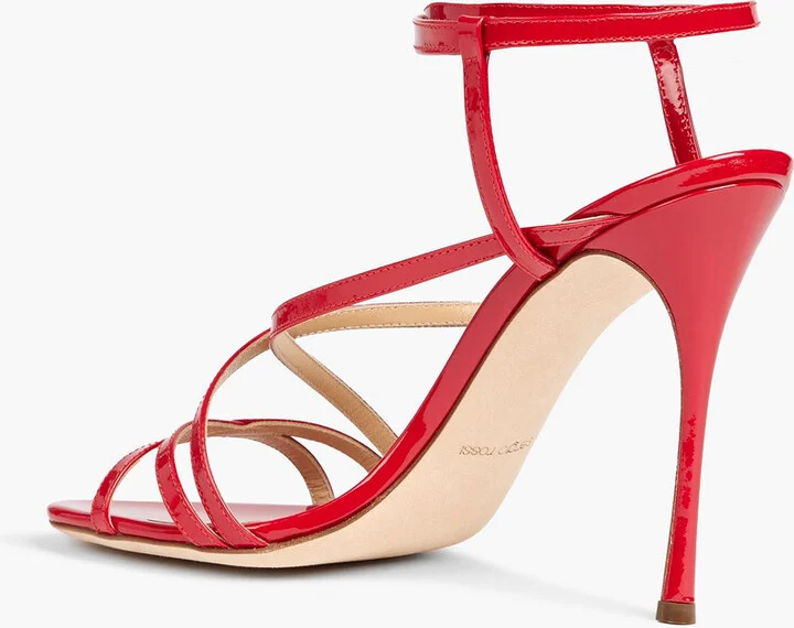 Bon Ton 105 patent-leather sandals - Image 3