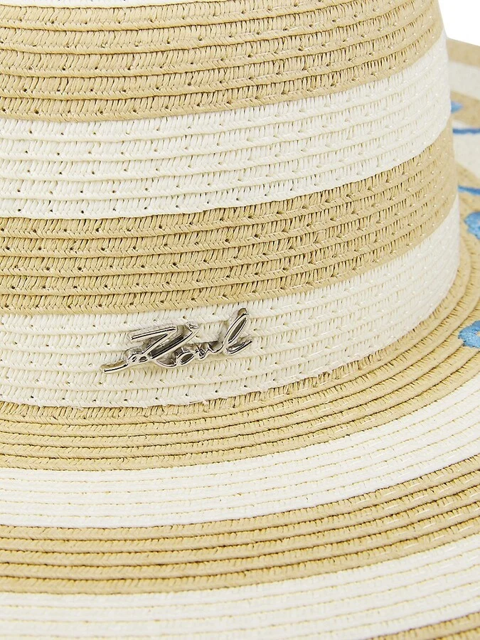 Bon Voyage Embroidered Wide-Brim Sunhat - Image 4