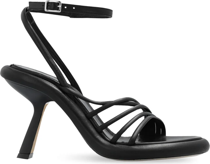 ‘Bonbon’ Heeled Sandals, , - Black