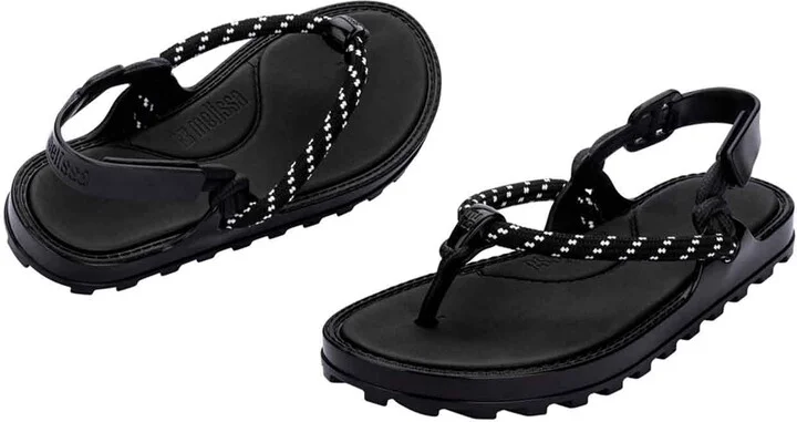 Bond Sandal - Black, White - Image 2