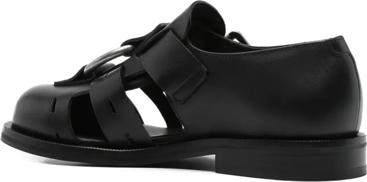Bondage Belt leather sandals - Image 3